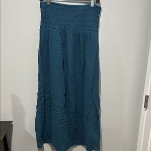 Old Navy Teal Maxi Skirt